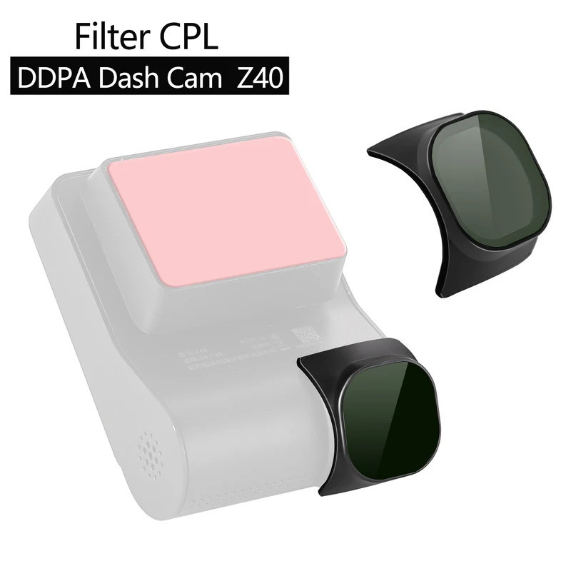 สําหรับ DDPAI Dash Cam Z40 ตัวกรอง CPL เลนส์ HD ป้องกันฝุ่น Anti Glare ตัวกรอง CPL