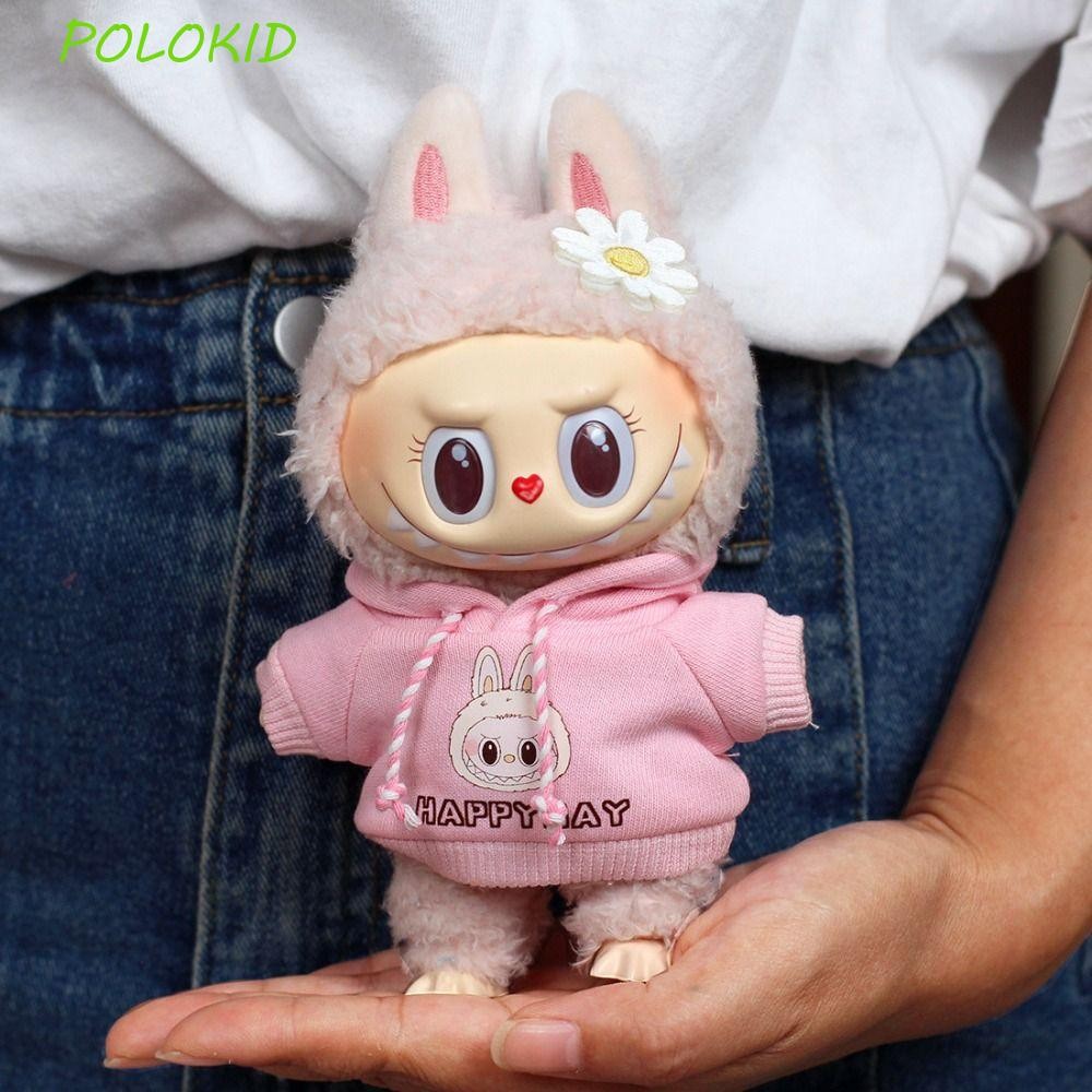 โปโลคิม นั่งพรรคลาบูตุ๊กตาเสื้อผ้า,อุปกรณ์ของเล่นเปลี่ยนลาบูตุ๊กตาชุด,ชุดของเล่นชุดสูทเสื้อกันหนาวหมวกคอลเลกชันมินิผ้าฝ้ายตุ๊กตาเ