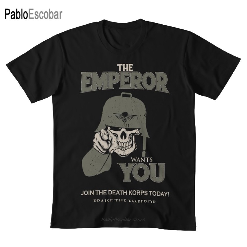 กรือก - จักรพรรดิอยากได้เธอ! เสื้อยืด imperium wh40k krieg imerial guard limited edition