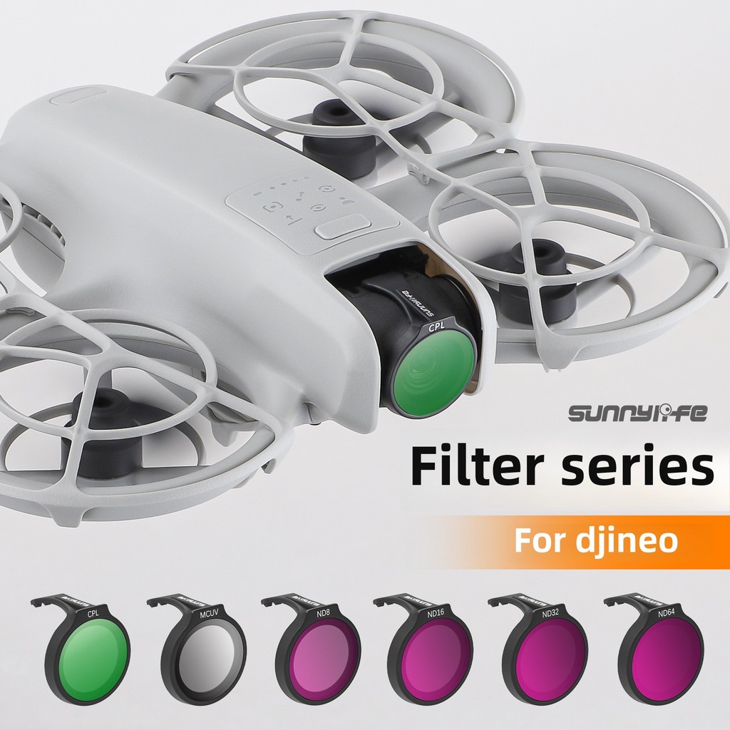 Sunnylife เหมาะสําหรับ DJI NEO Filter ND Cpl Filter เลนส์ป้องกันรังสียูวี CPL Polarizer Ultra Light Filter อุปกรณ์เสริม