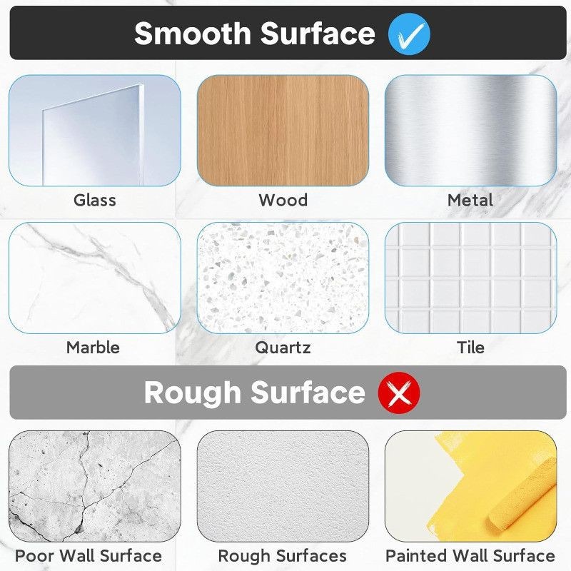 ตะขอกาวโปร่งใสไม่มีร่องรอยตะขอคู่,2กิโลกรัมหนักติดผนัง,ตะขอเหนียวที่ถอดออกได้สําหรับห้องน้ํา/ครัว, หน้าท้อง ตะขอปลอดความเสียหาย - รูปที่ 6