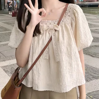 เสื้อแฟชั่นลูกไม้ น่ารักที่สุดในฤดูร้อน