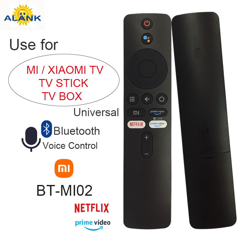 ALANK— รีโมทสากล กล่องโทรทัศน์ XIAOMI TV MI BOX Android 4K 8K UHD รีโมททีวี รีโมท ต้องจับคู่กันถึงจะ