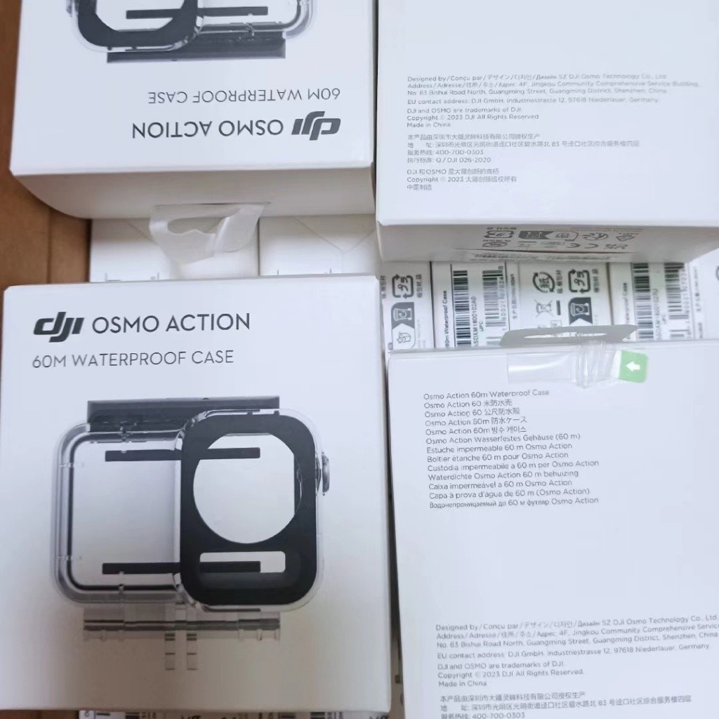 DJI Osmo Action 4 Original Accessories（Lens Cover/ND Filter Kit/Waterproof Case/Extension Rod）