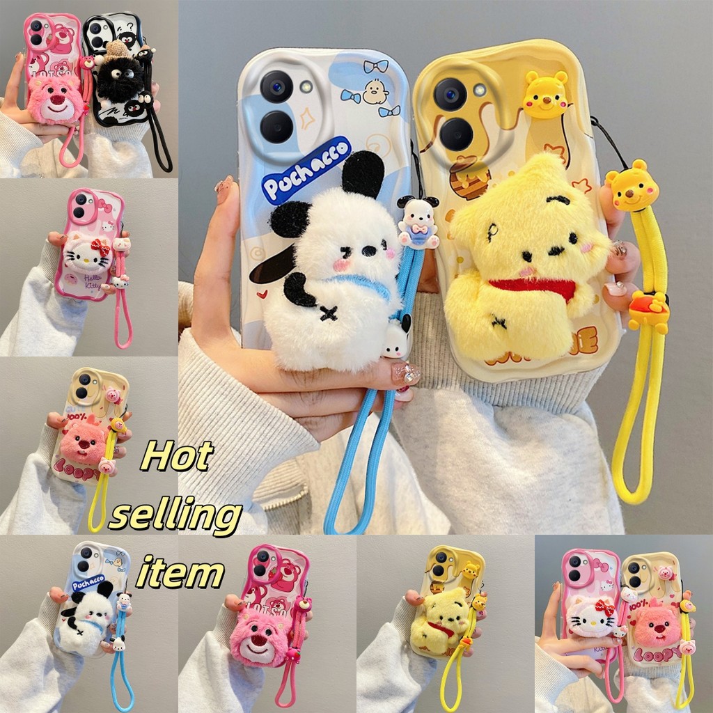 เคส vivo Y03t vivo Y28S การ์ตูนตุ๊กตาการ์ตูนของเล่น การ์ตูน TPUSoft ซิลิโคนเคสโทรศัพท์ PQGGZ