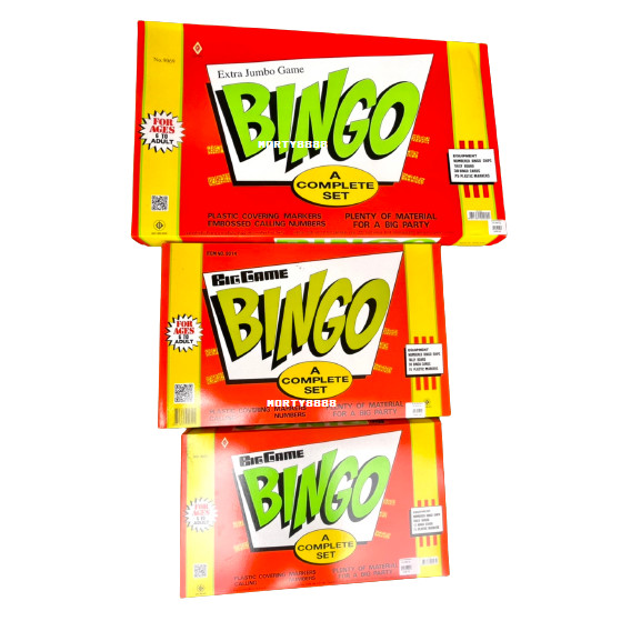 บิงโกใหญ่ บิงโกจัมโบ้ (Bingo Jumbo) 3 ขนาด ราคาถูก ออกใบกำกับภาษีได้