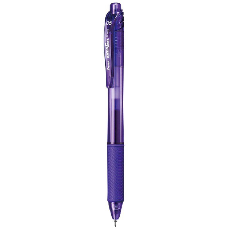 Pentel ปากกาเจล ENERGEL X 0.5 หมึกสีม่วง*