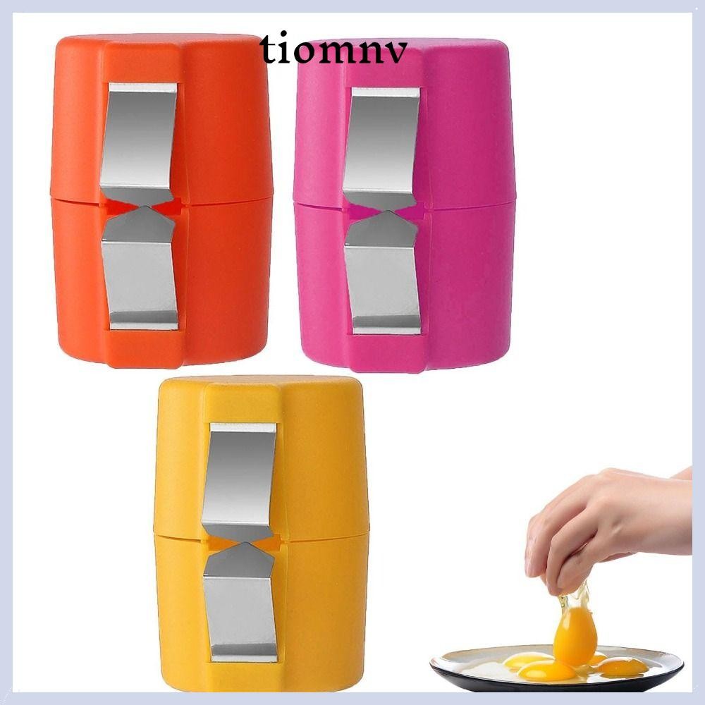 ทิออมเอ็นวี56ที่เปิดเปลือกไข่,เครื่องมือเปิดไข่ในครัวเรือนสแตนเลส,เครื่องมืออบในครัวที่ปอกไข่น่ารักสําหรับไข่ดิบ