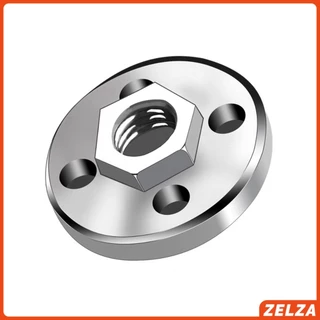 ZELZA น็อตล็อกใบเจียร ประกับใบหินเจียร วัสดุโลหะ Grinder Accessories