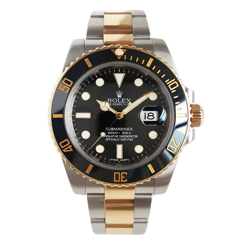 Rolex Rolex Submariner Series Automatic Mechanical Watch นาฬิกาผู้ชาย สินค้าแท้116613