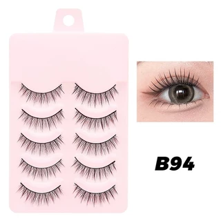 ขนตาปลอมธรรมชาติ Lashes Soft Daily Dating Eye Extension Lashes แต่งหน้า