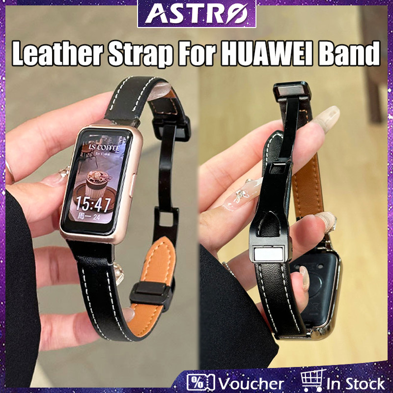 Astro สําหรับ HUAWEI Smart Band 9/8/7 กีฬาหนังหัวเข็มขัดแม่เหล็กสายนาฬิกา,สร้อยข้อมือHUAWEI 7 8 9 NF