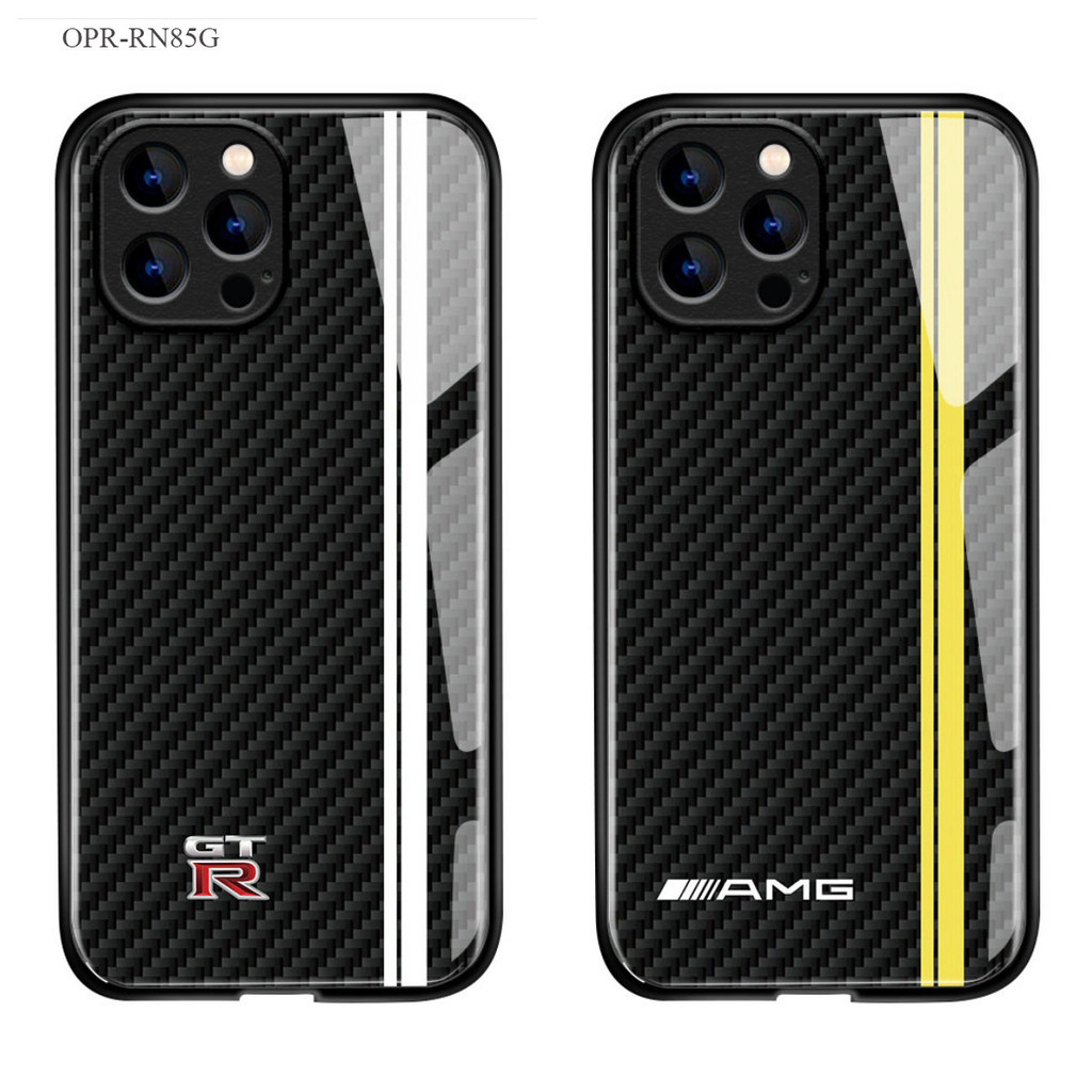 OPPO Reno 8 8Z 7 7Z 6Z 6 5 4 2F F11 F9 F7 F5 Pro Youth 4G 5G เคสออปโป้ Hard Glass Case