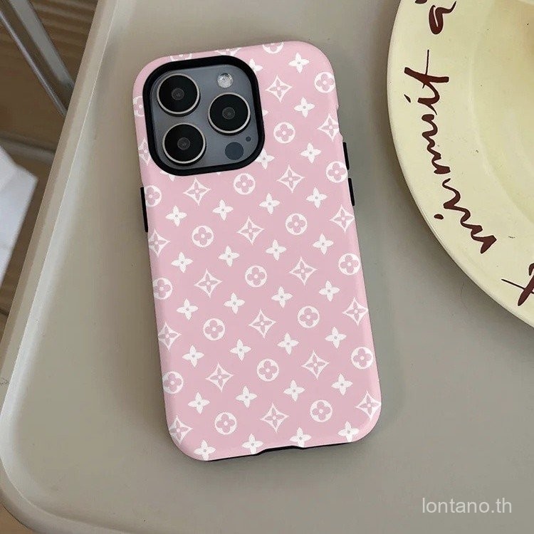 แบบเต็มหน้าจอสีขาวพิมพ์โลโก้เคส iPhone สำหรับ iPhone xsmax 16PROMAX 13PROMAX 15PROMAX 11PROMAX เคสแข็ง XS XR 7/8PLUS 16 15 14 13 12 11 Pro ป้องกันกันกระแทก rn3p