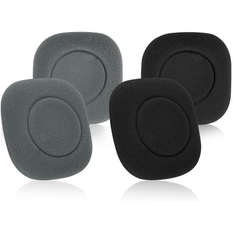2pcs โฟมนุ่มแผ่นรองหูฟังโฟมเบาะสําหรับ Logitech H150 H130 H250 H151 หูฟังหูถ้วยฝาครอบ