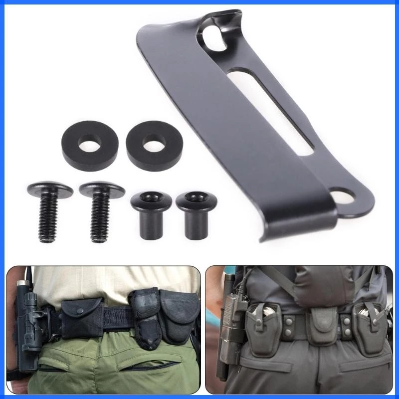 Con K Sheath คลิปเอวอุปกรณ์เสริม K Sheath คลิปสําหรับ KYDEX Scabbard กระเป๋าถือ K Sheath คลิปเอวพร้อมสกรูสําหรับ T