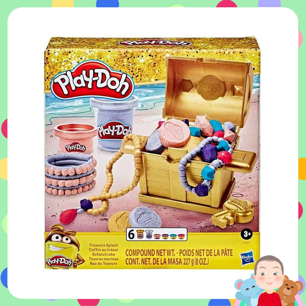 พร้อมส่ง 🚚🏴‍☠️ Play-Doh Treasure Splash 🏴‍☠️💎