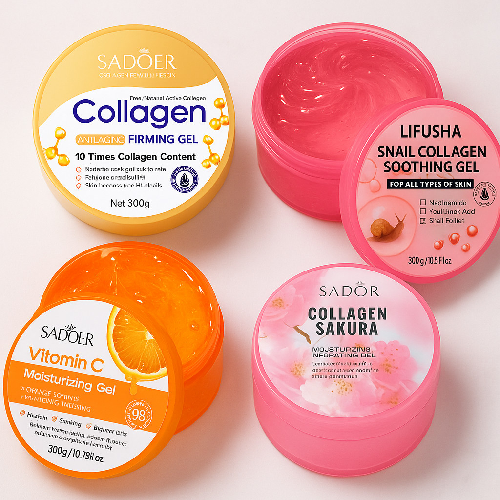 SADOER + Lifusha Collagen & Vitamin C Gel Set