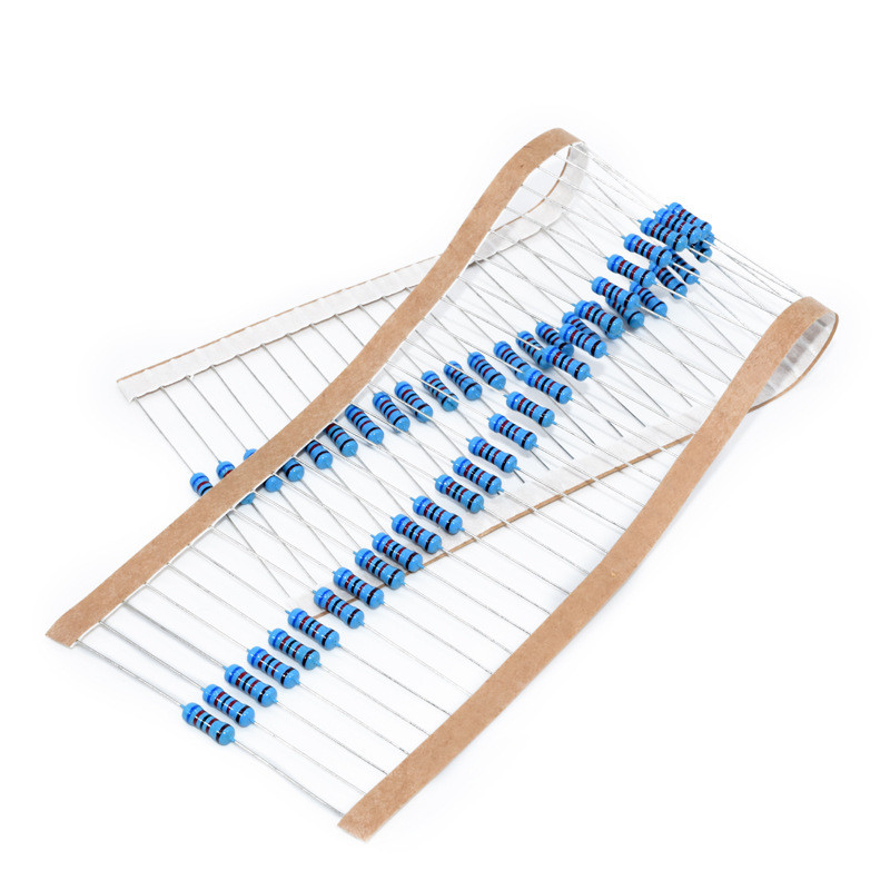 1/4W 0.5W 1W 2W 3W โลหะสีฟิล์มแหวนต้านทาน 3.3 R 33r 330 ยูโร 3.3k 33K 330K