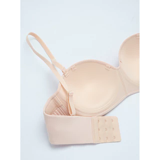 Sabina Pretty Perfect Level 1 เสื้อชั้นใน เกาะอก ไร้โครง รหัส SBU9500C2 - สีเนื้ออ่อน