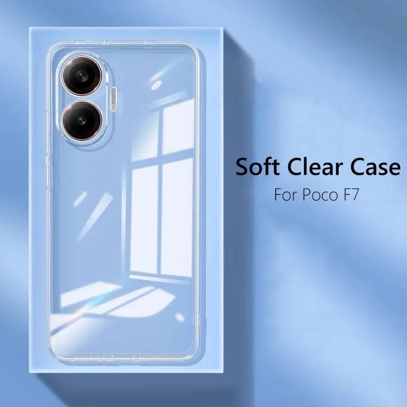 CASE XIAOMI POCO F7 / F7 PRO / F7 ULTRA ULTRATHIN CLEAR TRANSPARENT คุณภาพสูง