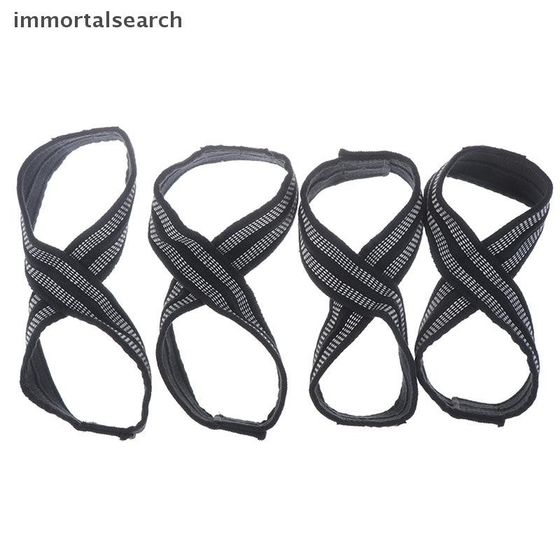 IMMO Figure 8 Straps สำหรับ Deadlift และ Weight Lifting รูปที่ 2