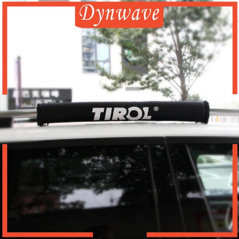 [Dynwave] 2 ชิ้น Soft Roof Rack Protector Cargo Rack Carrier สําหรับ Kayak Racks