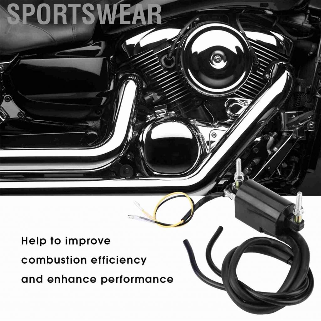 Sportswear Shop+-th Folosafenar Ignition Coil พร้อม Spark Cap Black Performance Plastic Plastic Plas
