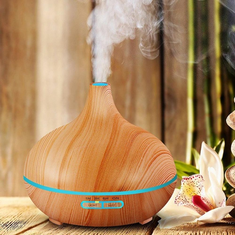 COUR Aroma Diffuser 550ml เครื่องพ่นไอน้ำอโรม่า เพิ่มความชุ่มชื่นในอากาศ มี LED Light มีรีโมทควบคุม - รูปที่ 5