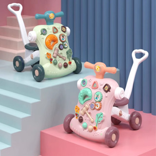 พร้อมส่ง  รถหัดเดิน รถหัดเดินเด็ก 6 in 1 รถขาไถ สกูตเตอร์ โต…