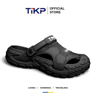TIKP รองเท้าผู้ชายรองเท้าแตะรองเท้าแตะกีฬาแฟชั่น Anti-Slip