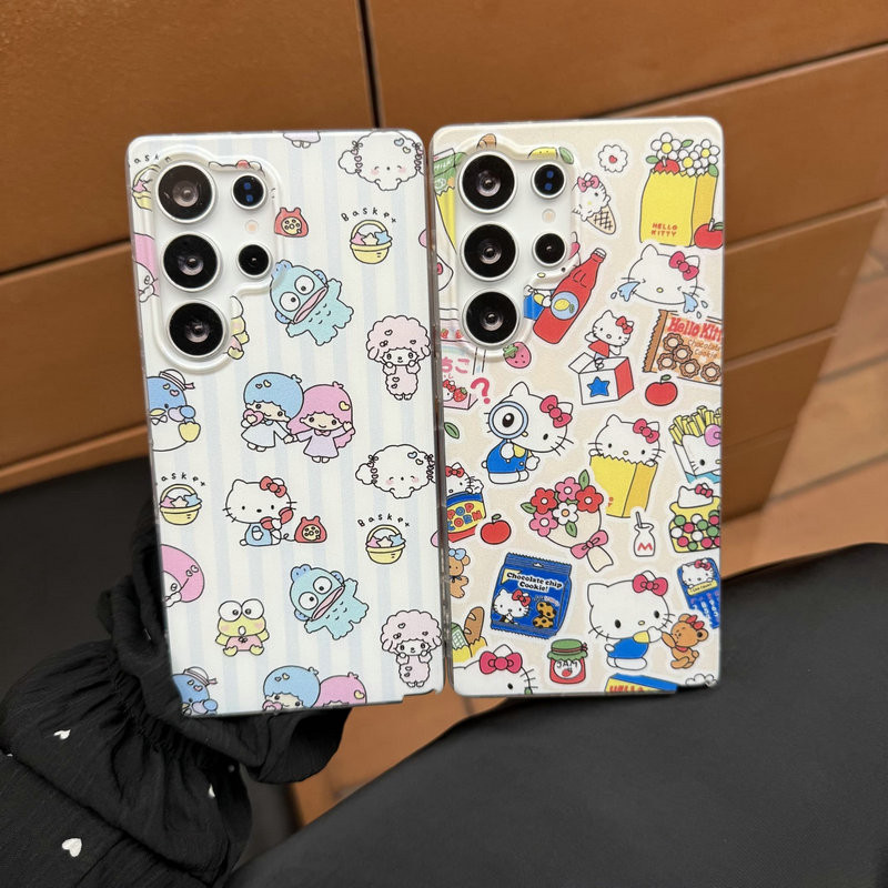 SAMSUNG กรณีการ์ตูนสําหรับSamsung Galaxy S24FE Note20Ultra S23Ultra A15 A25 A32 A05 A73 A56 A55 A54 