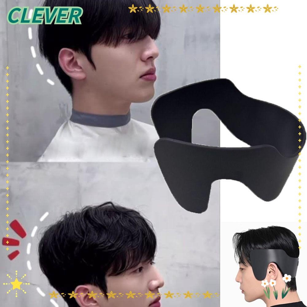 อุปกรณ์ CLEVER Down Perm, กิ๊บติดผมกันน้ํา Sideburns ใช้งานง่าย, เรียบ Sideburns Anti-warping จัดแต่งทรงผมเครื่องมือ Tame แผ่นกดผมด้านข้างสําหรับสไตล์ผม