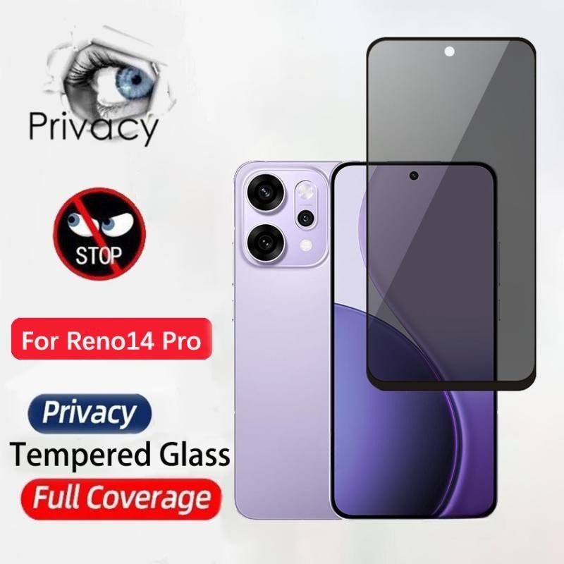 ฟิล์มกันเสือก ฟิล์มกระจก สำหรับ For OPPO Reno 14 Pro, Reno14, Reno14Pro, 14Pro 5G,Screen Protectors