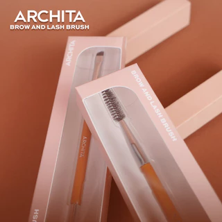 ARCHITA Brow And Lash 1pc แปรงเขียนคิ้วพร้อมแปรงปัด.
