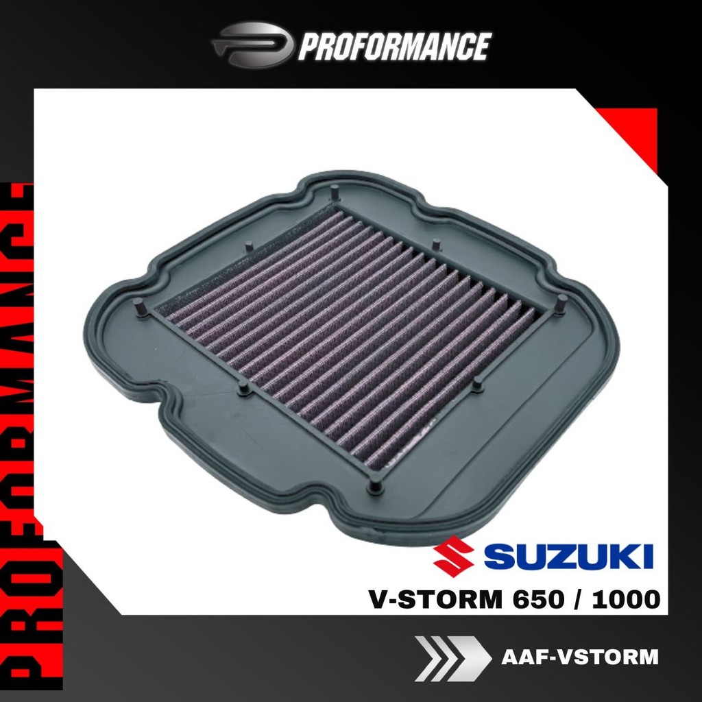PROFORMANCE กรองอากาศ High Flow สําหรับ Suzuki V-Storm 650 / 1000 (AAF-VSTORM)