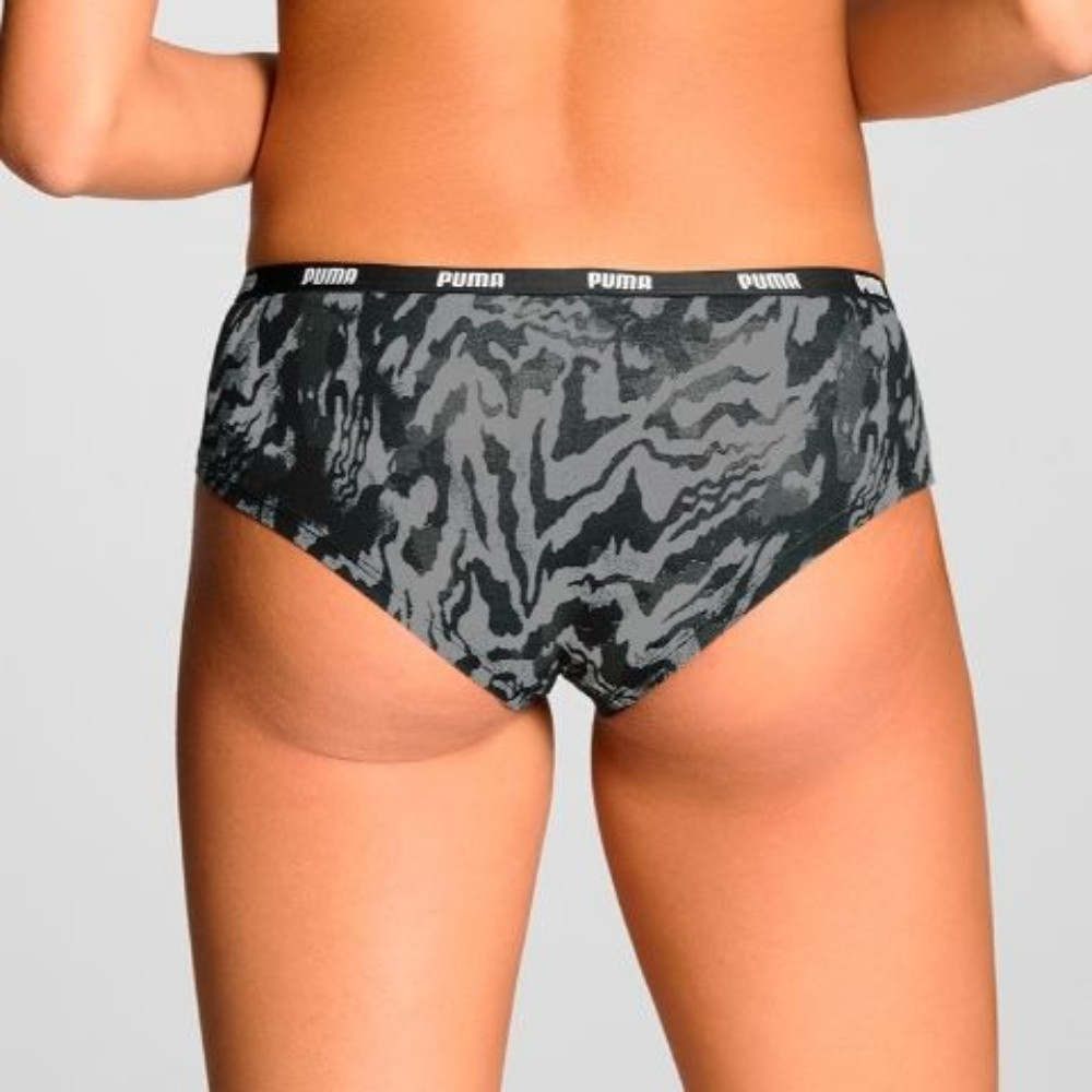 PUMA กางเกงชั้นในผู้หญิง ทรงฮิปสเตอร์ แพ็ค 2 ตัว WOMEN PRINTED HIPSTER 2P PACK - 701234728 — صورة 6
