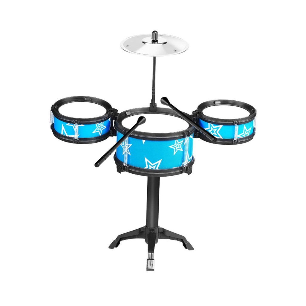 [Qklmdt] ผู้เริ่มต้นเด็กกลองชุดเด็กวัยหัดเดินแจ๊สกลองชุดกับไม้ตีกลอง ยิมบอล สําหรับ 1 - 6 ปีของเล่นป