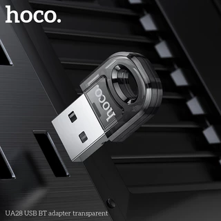 Hoco UA28 ตัวรับสัญญาณบูลทูธ Bluetooth 5.1 รองรับ คีย์บอร์ด, เม้าส์, ลำโพง, หูฟังบลูทูธ, ปริ้นเตอร์ USB ตัวต่อบลูทูธ hc5