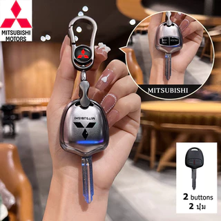 Mitsubishi Triton ASX Pajero Mirage เคสกุญแจด้ามตรง Attrage Space Wagon Outlander Lancer EX Lancer Evolution Grandis ฝาครอบกุญแจใบมีดเก่า