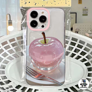 TPU โปร่งใส เคสไอโฟน สำหรับ IPhone 12 16 11 13 15 14 Pro Max X XS Max XR X 7 8 16 Plus 11 12 13 Pro ปลอกใสสําหรับ Case