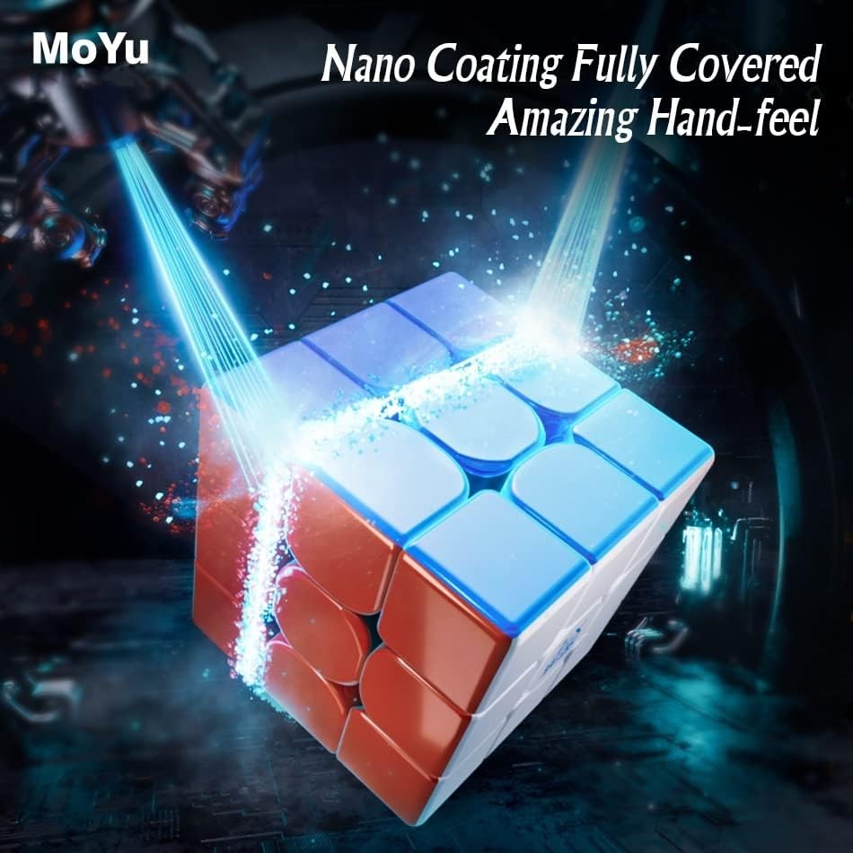 Bukefuno MoYu WeiLong WRM V9 MagLev Ball-Core UV 3x3 รุ่นความเร็วแม่เหล็ก Cube WeiLong WR M V9 Ball-