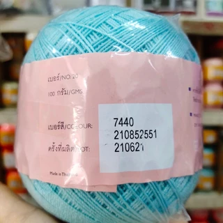 ไหมซัมเมอร์ วีนัส เบอร์ 20 (เส้นใหญ่) SUMMER VENUS ไหมถักโครเชต์ ขนาด 100กรัม
