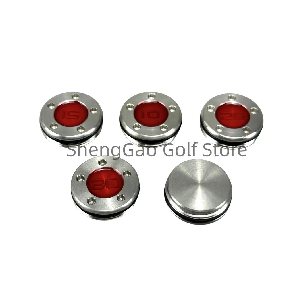 สกรูพัตเตอร์สีแดงสำหรับปรับน้ำหนักได้ กับ Titleist Scotty Cameron ขนาด 5g-45g