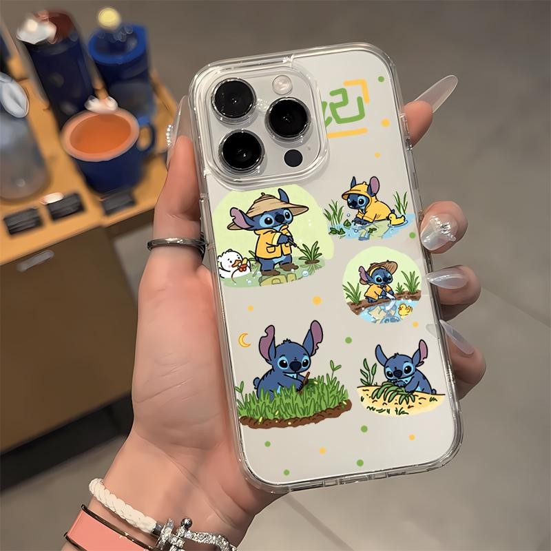 Tian Tian Shi Di Zai Hole สไตล์สําหรับ iPhone 13 16 14 12 11 15 16PRO 11PRO 14PROMAX 15PROMAX 12PROM