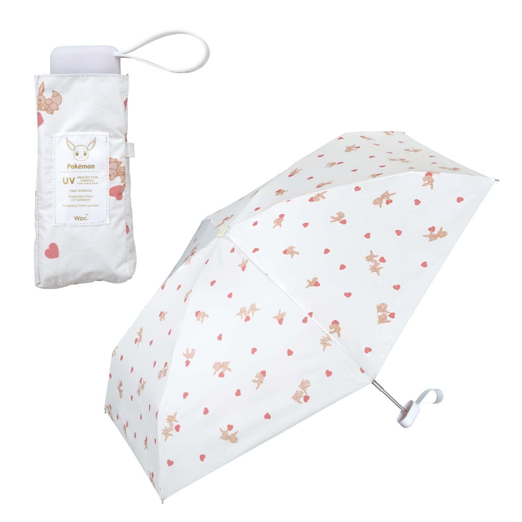 Wpc. ร่มกันแดด โปเกม่อน คู่หูในการผจญภัย ขนาดมินิ สีเหลือง (พิคาชู) ≪กันแดด 100%/ป้องกัน UV 100%/UPF