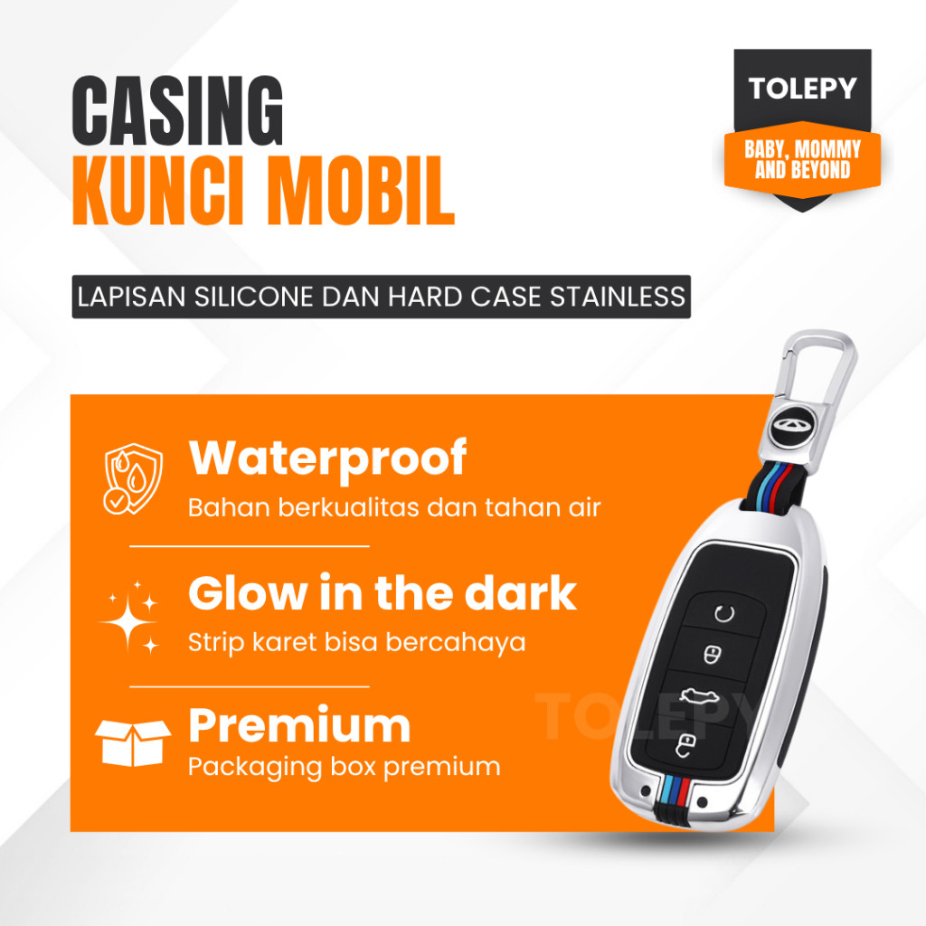 Chery Omoda E5 / Omoda 5 / Tiggo 8 Pro ฯลฯ ที่ครอบกุญแจ / ที่ครอบกุญแจรถ