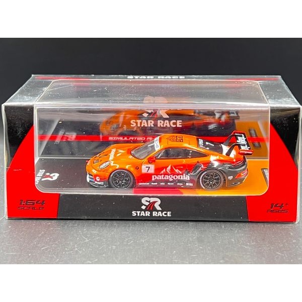 STAR RACE 1:64
Porsche 911 GT3 Racing Car 
patagonia Racing Car