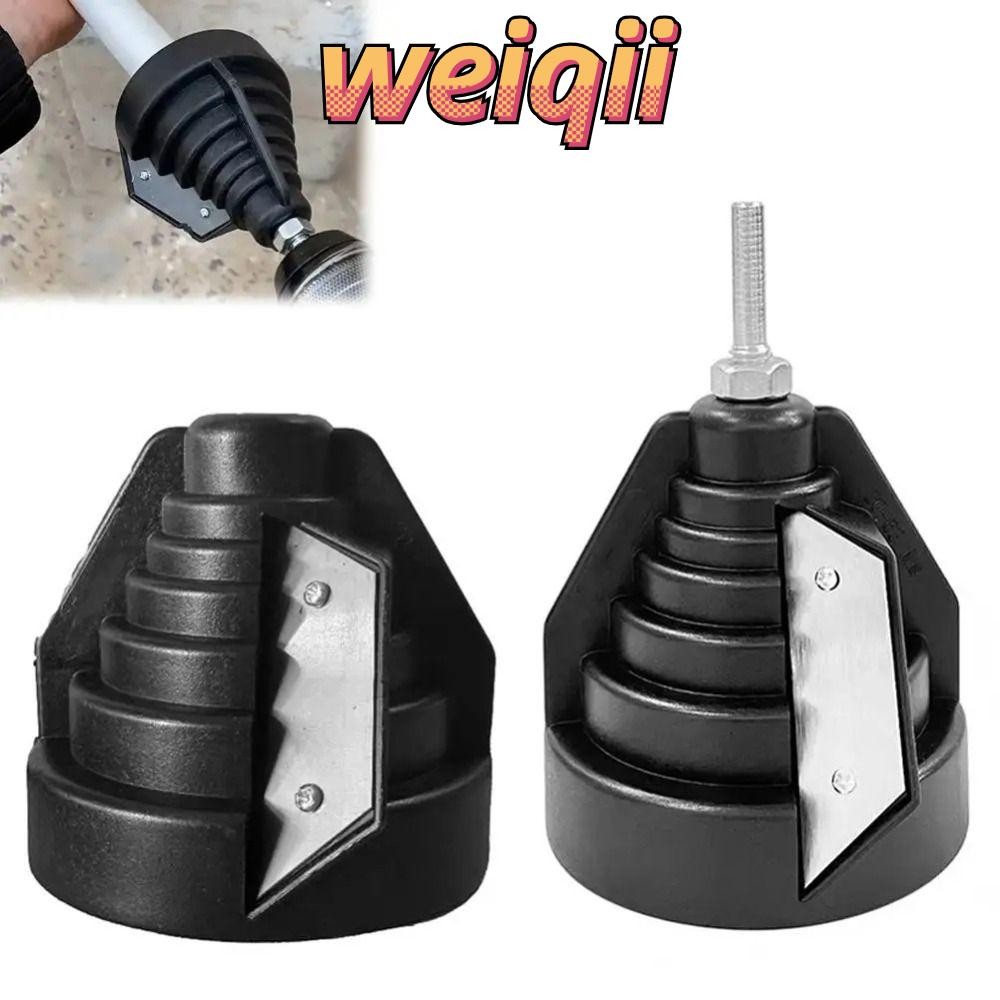 WEIQII เครื่องขูดคว้าน PVC, ท่อ PE อย่างรวดเร็วสากล อุปกรณ์ลบมุมวงกลมด้านนอก, การตกแต่งที่ทนต่อการสึกหรอแบบพกพา ​20-63 มม. หน้า อุปกรณ์มุมแบน