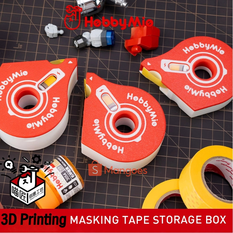 Hobby Mio 3D Printing Masking Tape Storage Box